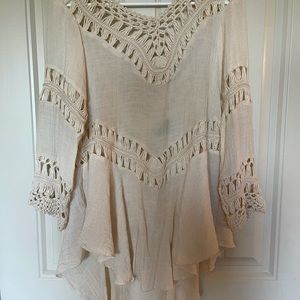 Ron Jon’s Boho style shirt/ pool cover up